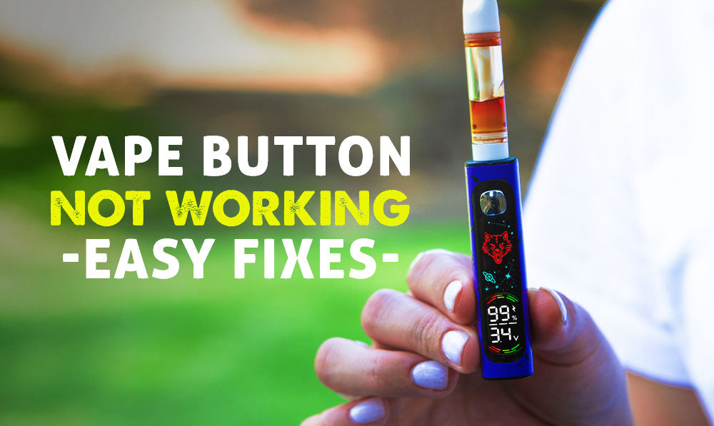 woman holding the Wulf Pro Digit outside at park with text