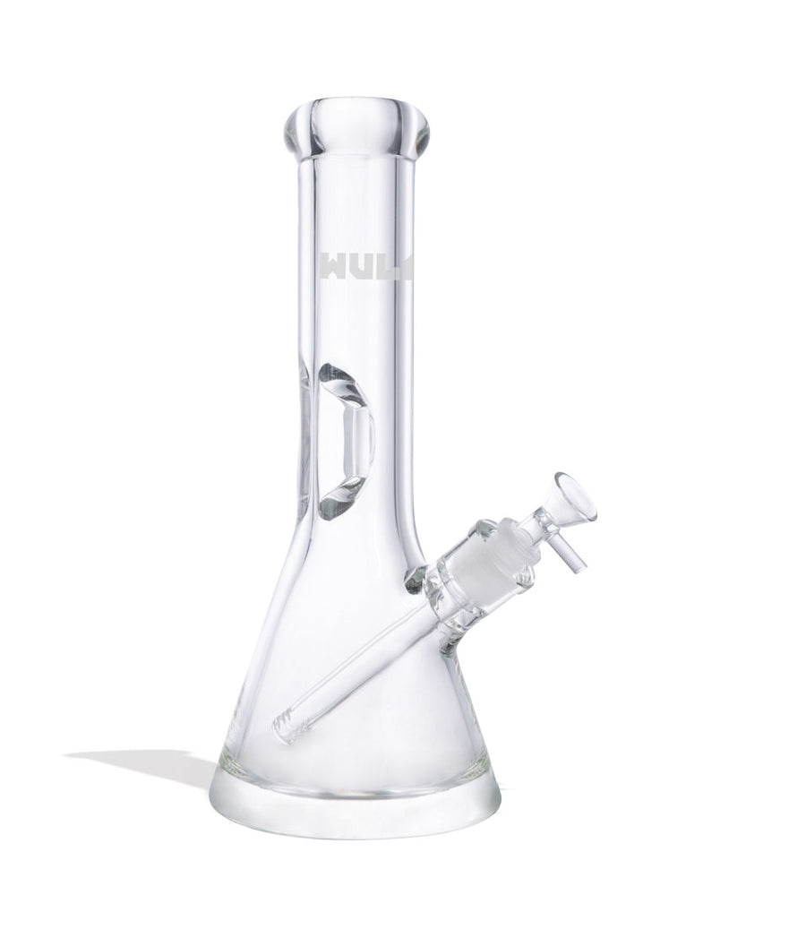 Wulf Mods 9mm 12inch Beaker Water Pipe Front View on White Background